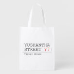 Yushantha  Street  Reusable Bag Reusable Grocery Bags