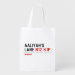 Aaliyah's  Lane  Reusable Bag Reusable Grocery Bags