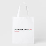 46 Hawthorn Terrace   Reusable Bag Reusable Grocery Bags