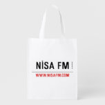 NİSA FM  Reusable Bag Reusable Grocery Bags