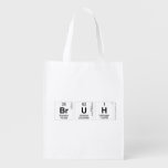 bruh  Reusable Bag Reusable Grocery Bags