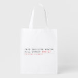 Jada thuglife Hunter yolo street  Reusable Bag Reusable Grocery Bags