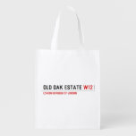 Old Oak estate  Reusable Bag Reusable Grocery Bags