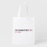 The Karan street  Reusable Bag Reusable Grocery Bags