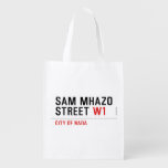 Sam Mhazo Street  Reusable Bag Reusable Grocery Bags