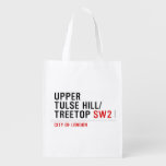 Upper  tulse hill/ Treetop  Reusable Bag Reusable Grocery Bags