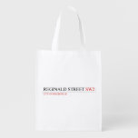 Reginald street  Reusable Bag Reusable Grocery Bags