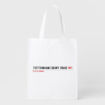 Tottenham Court Road  Reusable Bag Reusable Grocery Bags