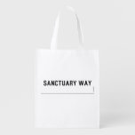 SANCTUARY WAY   Reusable Bag Reusable Grocery Bags