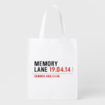 MEMORY LANE  Reusable Bag Reusable Grocery Bags