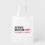 science museum  Reusable Bag Reusable Grocery Bags