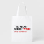 Trafalgar square  Reusable Bag Reusable Grocery Bags