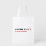 MUSTAFA ATAR  Reusable Bag Reusable Grocery Bags