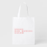 Happy
 tenth Monthsary
 Khaeram  Reusable Bag Reusable Grocery Bags