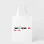 dianne lejani  Reusable Bag Reusable Grocery Bags