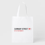 Carnaby street  Reusable Bag Reusable Grocery Bags