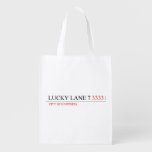 Lucky Lane 7  Reusable Bag Reusable Grocery Bags