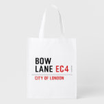 Bow Lane  Reusable Bag Reusable Grocery Bags