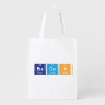 BaCoN  Reusable Bag Reusable Grocery Bags