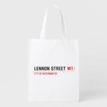 Lennon Street  Reusable Bag Reusable Grocery Bags