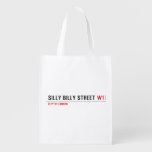 Silly Billy Street  Reusable Bag Reusable Grocery Bags