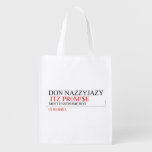 Don Nazzyjazy   Reusable Bag Reusable Grocery Bags