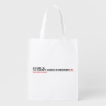 Welcome to  the Falmouth Gardens NEighbourhood  Reusable Bag Reusable Grocery Bags
