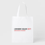 Lorrimore Square  Reusable Bag Reusable Grocery Bags