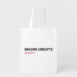 Onadion Concepts  Reusable Bag Reusable Grocery Bags
