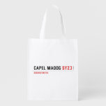 Capel Madog  Reusable Bag Reusable Grocery Bags