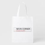    NEVIN CORNER  Reusable Bag Reusable Grocery Bags