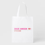 Chloe annison   Reusable Bag Reusable Grocery Bags