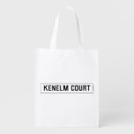Kenelm Court  Reusable Bag Reusable Grocery Bags