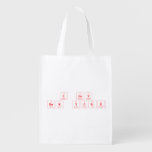 I luv
 New york  Reusable Bag Reusable Grocery Bags