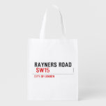 Rayners Road   Reusable Bag Reusable Grocery Bags