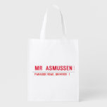 MR   Reusable Bag Reusable Grocery Bags