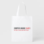 Cooper house  Reusable Bag Reusable Grocery Bags