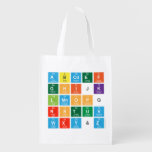 Abcdef
 ghijk
 lmnopq
 rstuv
 wxy&z  Reusable Bag Reusable Grocery Bags