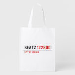Beatz  Reusable Bag Reusable Grocery Bags