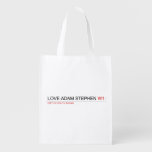Love adam stephen  Reusable Bag Reusable Grocery Bags