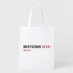 mertöznur  Reusable Bag Reusable Grocery Bags