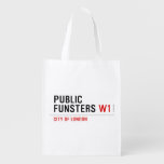 public funsters  Reusable Bag Reusable Grocery Bags