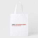 ZAKAZ  Reusable Bag Reusable Grocery Bags