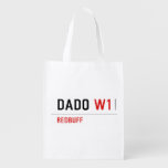 dado  Reusable Bag Reusable Grocery Bags