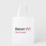 Bacon  Reusable Bag Reusable Grocery Bags