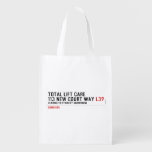 Total Lift Care 113 New Court Way  Reusable Bag Reusable Grocery Bags