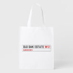 Old Oak Estate  Reusable Bag Reusable Grocery Bags