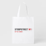 Stoopstreet  Reusable Bag Reusable Grocery Bags