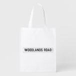 Woodlands Road  Reusable Bag Reusable Grocery Bags