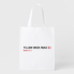 YELLOW BRICK ROAD  Reusable Bag Reusable Grocery Bags